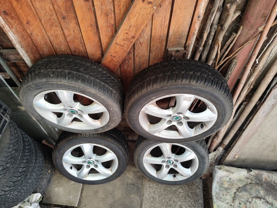 Джанти 15 ки оригинални Шкода, ваг