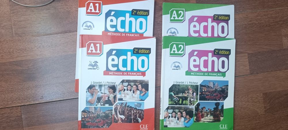 Учебници по френски език А1 и А2 Еchоo