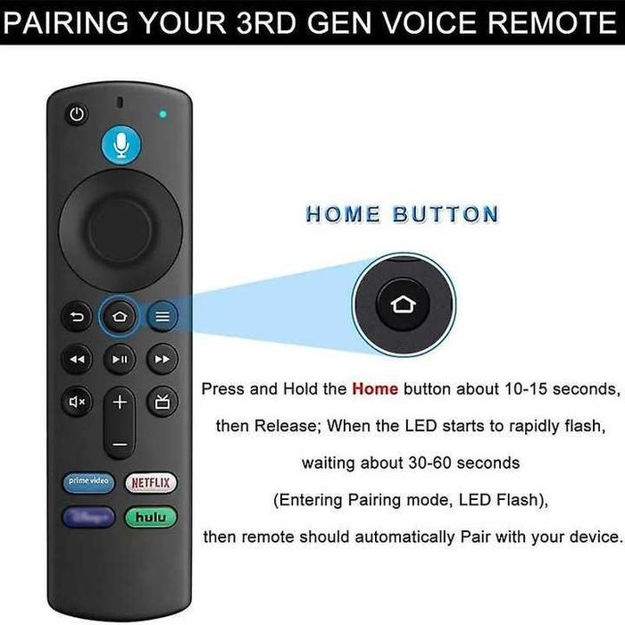 Telecomanda vocala Amazon Alexa Voice Remote (Generatia a 3-a)