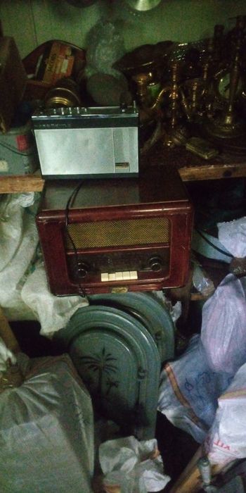 Obiecte decorative din podul casei.