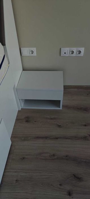 Нощно шкафче Jamot - Бяло