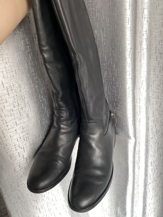 Продам сапоги кожаные