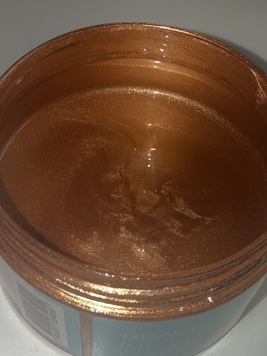 Блясък за коса и кожа със златист ефект лосион