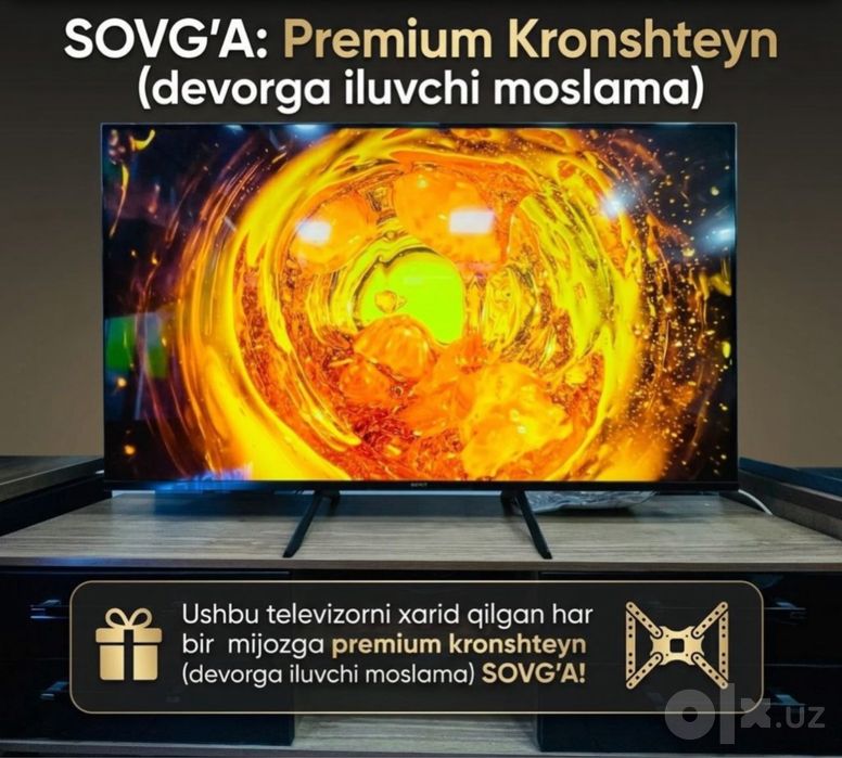 Televizor Sony K-55 S30E UHD 4K Google Tv. Для дома.