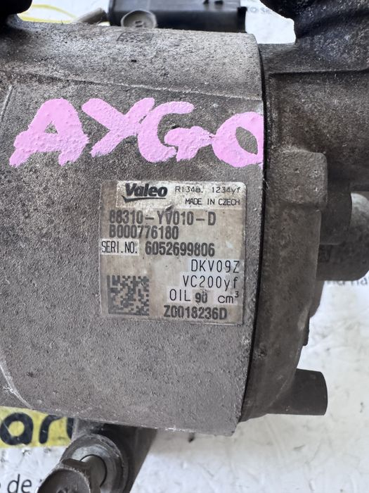 Compresor clima AC Toyota Aygo 1.0 benzina cod motor 1KR 2015-2021