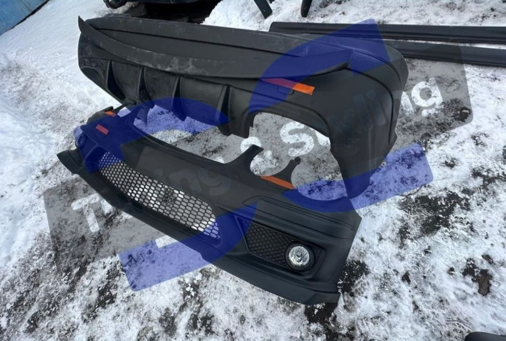 Диффузор Губа Бампер Пороги Мерседес w211