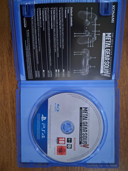 Metal gear solid phantom pain ps4