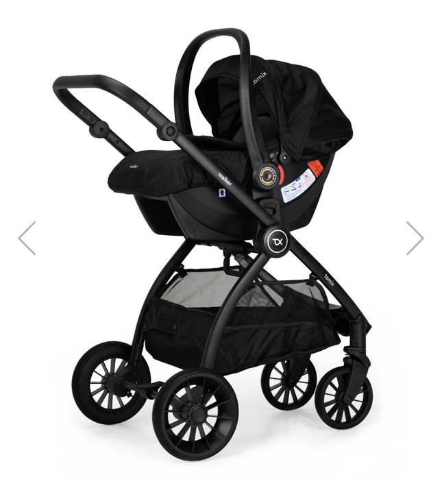 Коляска Tomix walker 3в1 чёрная