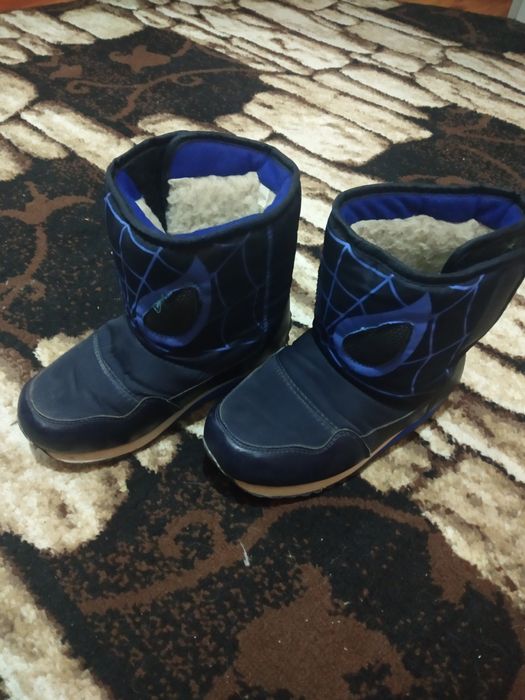 Сапожки, человек паук 31 размер