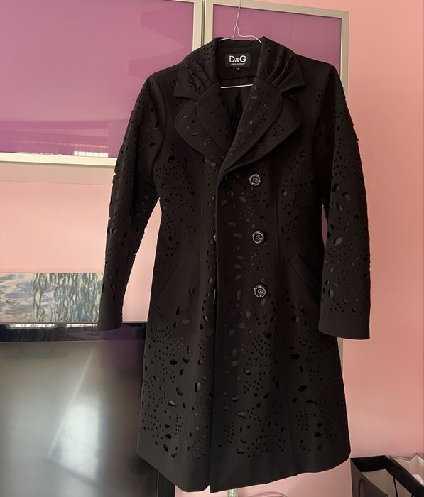 Dolce & Gabbana оригинално черно палто