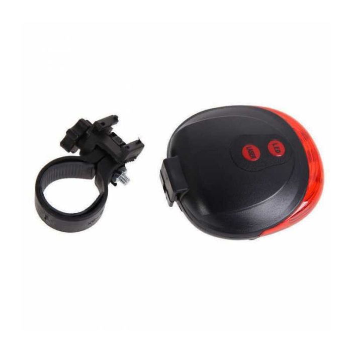 Задна LASER LED стоп светлина за велосипед Scorpion - 5 LED + 2 лазера