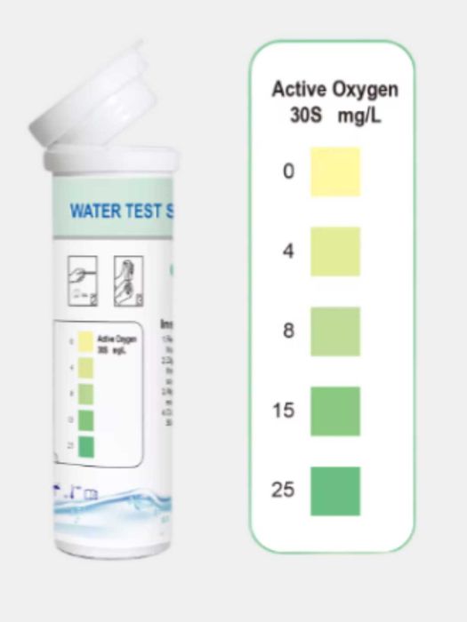 Тест-полоски активного кислорода для воды