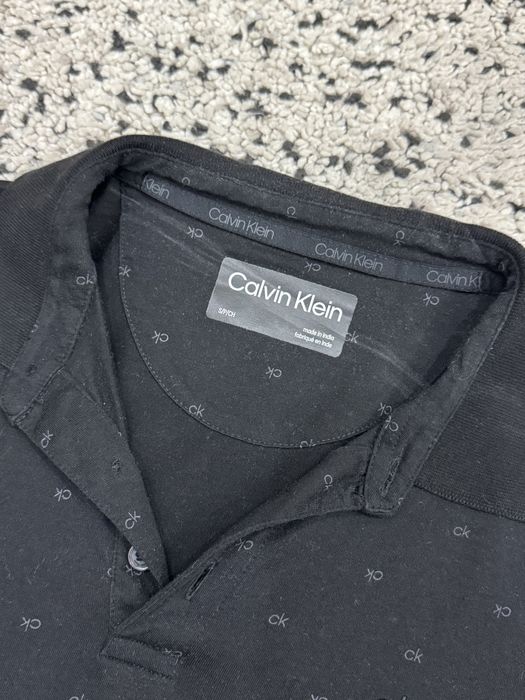 Мъжка тениска с яка CALVIN KLEIN . Размер S