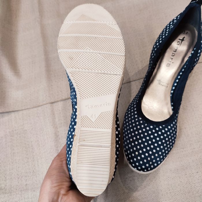 Туфли тканевые лодочка