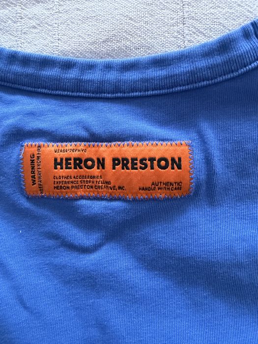 Оригинална тениска Heron Preston.   Стилъ