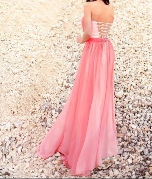 Дълга рокля-корсет