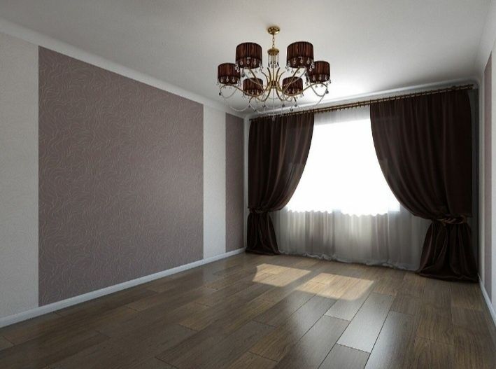 Поклейка обоев, богеты