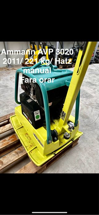 Talpa / placa compactoare Ammann AVP 30/20 / 221 kg / 2011