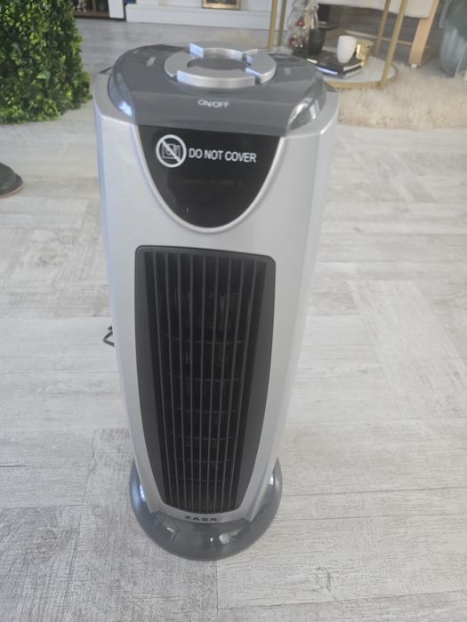 Aeroterma aer cald/rece electrica Zass. 2 trepte, 2 KW termostat