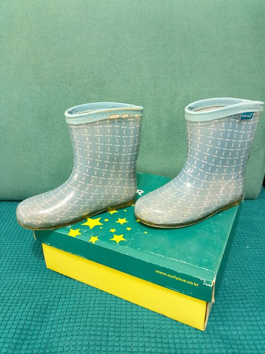 Детские резиновые сапоги для дождя