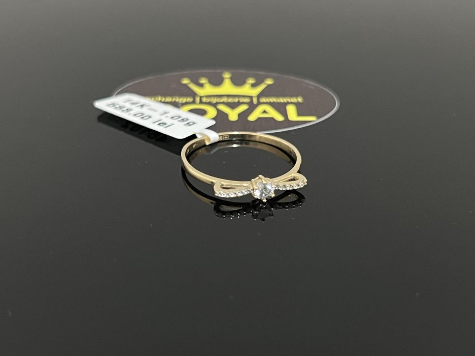 Bijuteria Royal CB : Inel dama aur 14K  1,09 grame