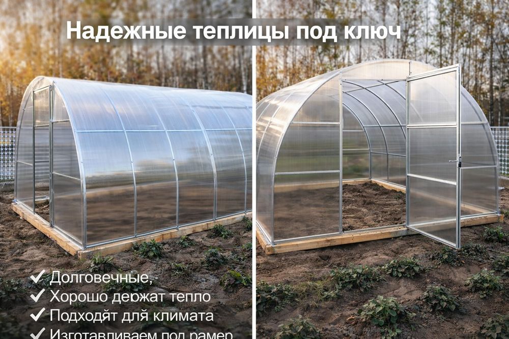 Надёжные теплицы
