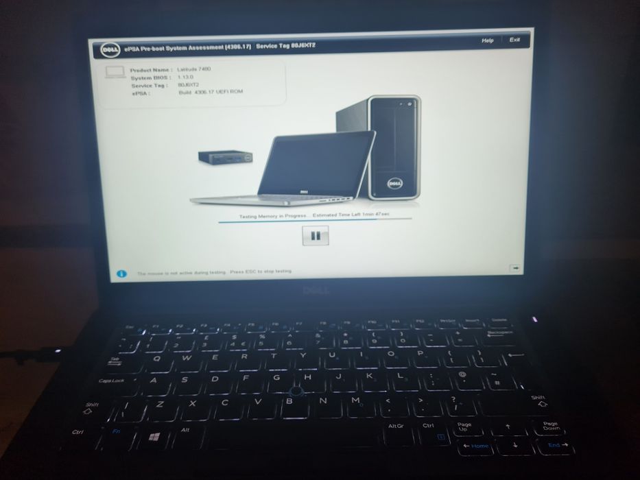 Laptop Dell Latitude 7480 i5 6300U 8GB DDR4 display 14 inch Full HD