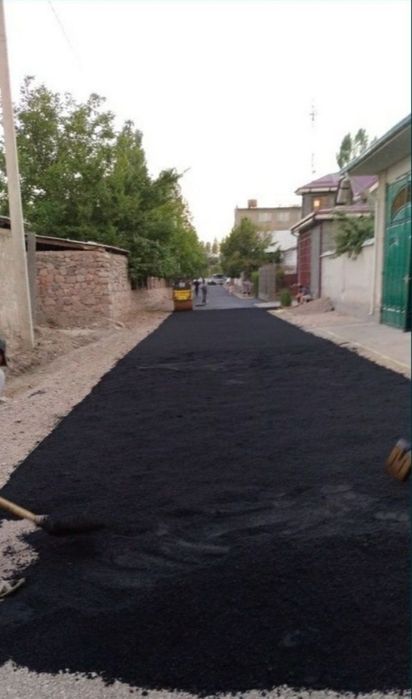 Асфальтирований  Asfalt ishlarini qilamiz