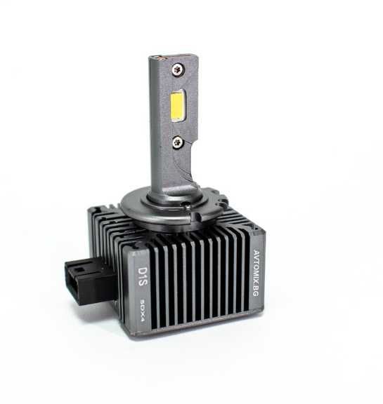 LED Крушки D1S 130W 13000LM canbus 1 ГОДИНА ГАРАНЦИЯ