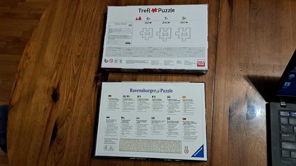 Два пъзела Frozen и StarWars единият e неразпечатан