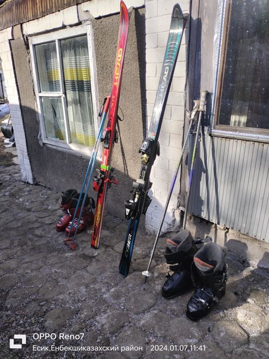 Лыжи в отличном состоянии