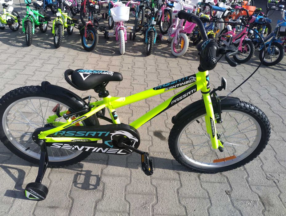 PASSATI Алуминиев велосипед 20" SENTINEL жълт