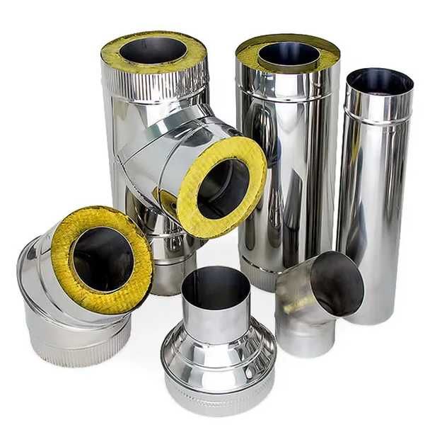 Дымоход для печи, котла, сэндвич-дымоход