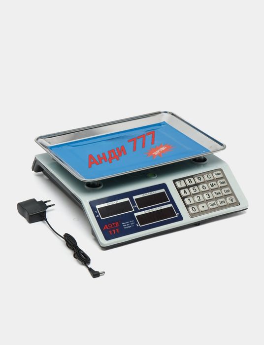 (Sf-62) Торговые электронные весы Анди 777 (до 40 кг)