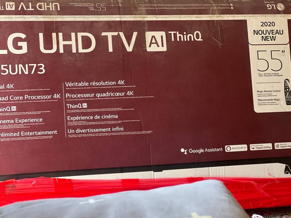 Tv sotiladi LG  55 talik bo’lib to’lashga oyma oy