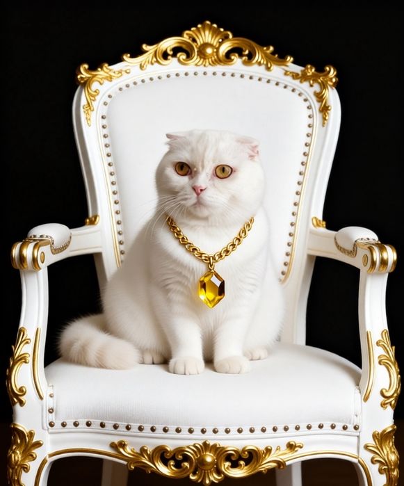 Продается молодая Шотландская кошечка фолд