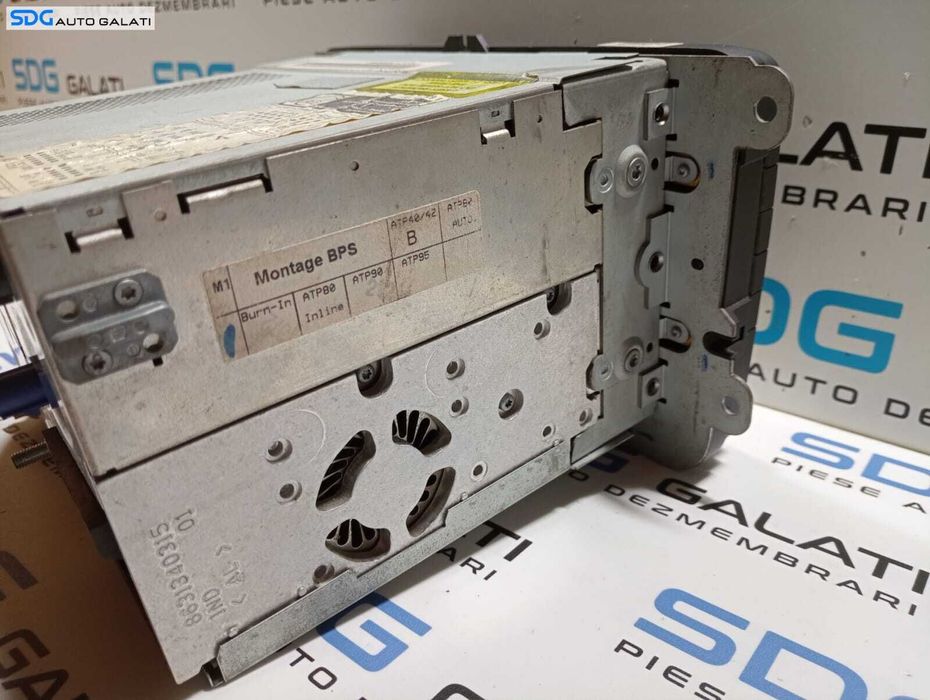 Radio CD DVD Player Navigație GPS Volkswagen Passat B6 2005 - 2010 Cod 1K0035198A 7612002015 [M3793]