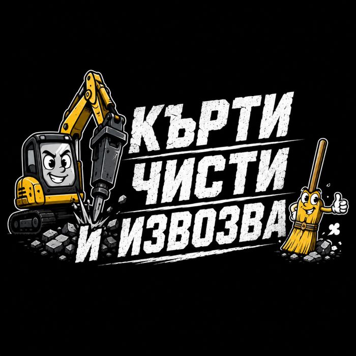 Кърти, чисти и извозва