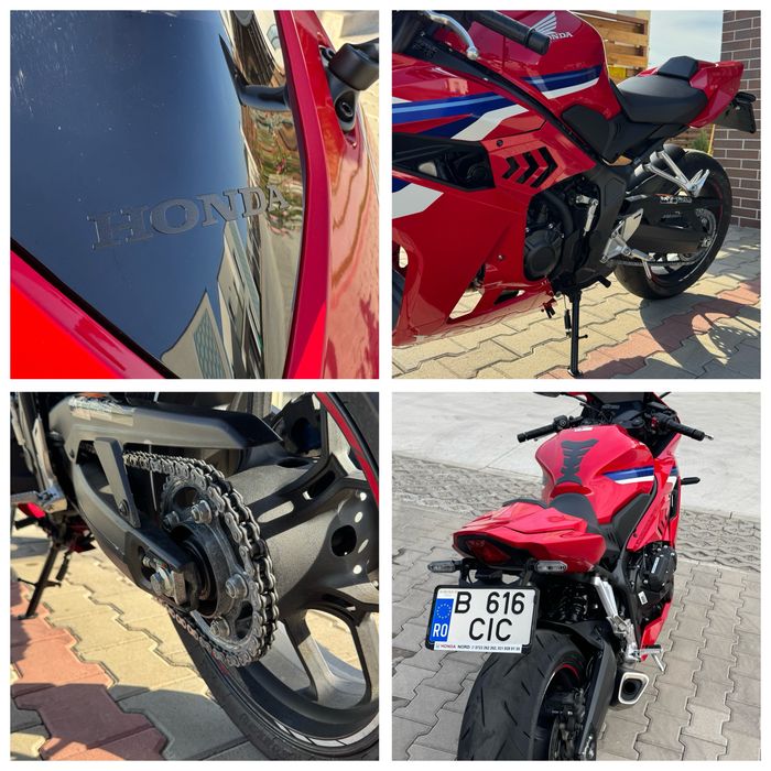 Honda CBR650R E-Clutch 2026, 3.000 km, stare de nou