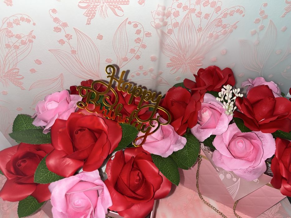 Мыльные розы дольговечные