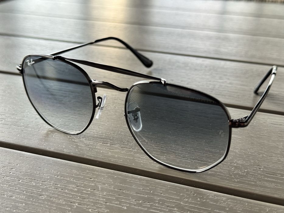 Ochelari Ray-Ban The Marshall II RB3648 Gunmetal Gray Gradient