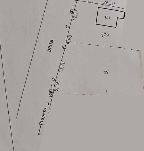 Casa de vanzare plus teren pret negociabil