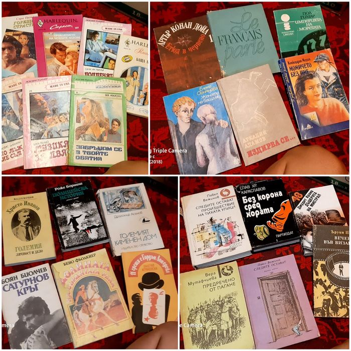 Книги/романи запазени всякакви