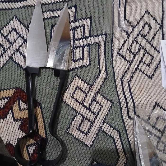 Foarfeca manuala pentru tuns oile cu lame late , otel forjat,30cm,nouă