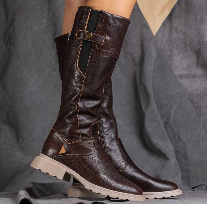 Дамски ботуши ЧИСТО НОВИ