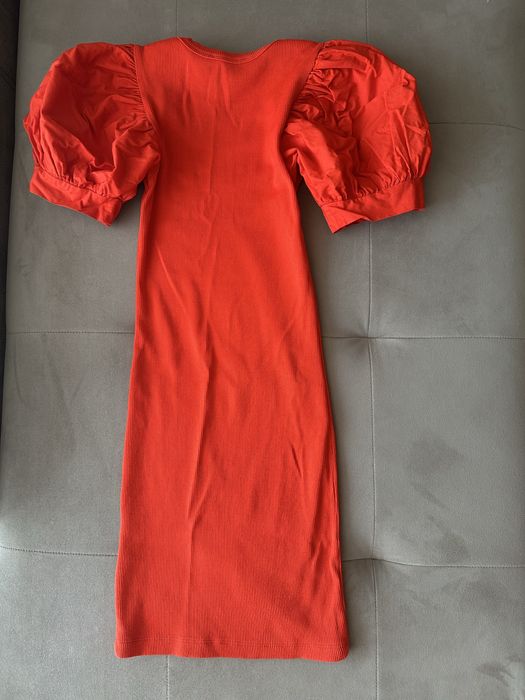 Оранжева Рокля Zara xs/s