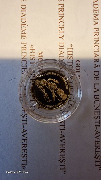 Moneda de aur bnr