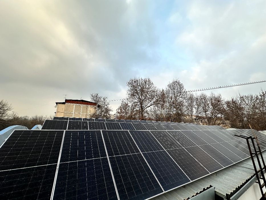 Quyosh Panellari “POD KLYUCH” — O‘rnatish, Invertor, Solar Controller