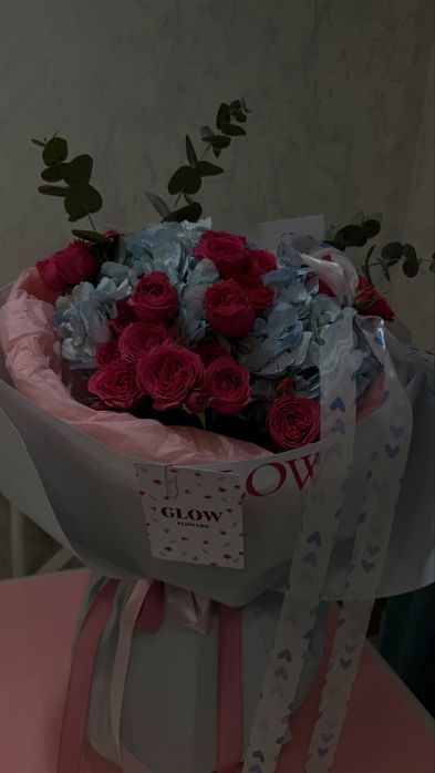 Свежие красивые букеты