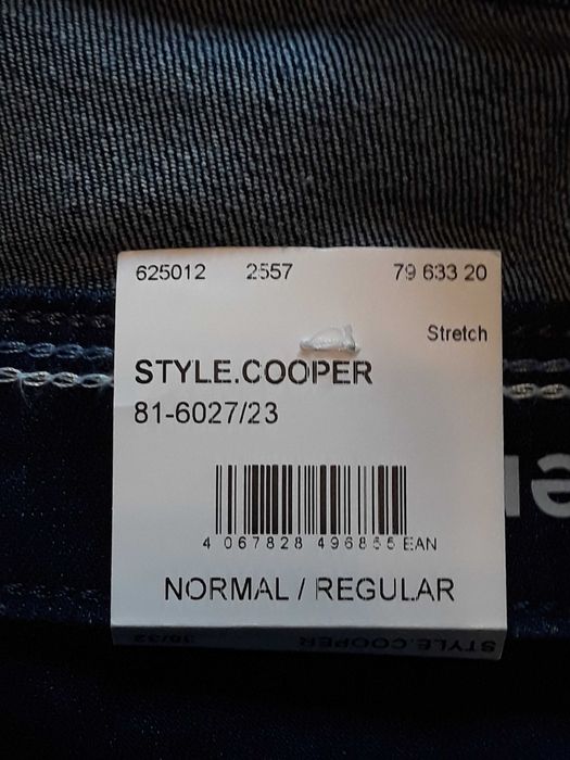 Джинсы BRAX (Германия)Style Cooper Regular Fit  размер38/32